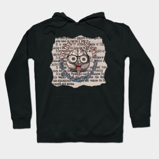 Feed your brain, read a book Hoodie